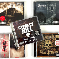 Lote de 5 CDs de estreia Cypress Hill Temples Boom Revamp Black Sunday Skull & Bones 2CD comprar usado  Enviando para Brazil