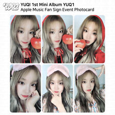 Cartão fotográfico evento placa fã Apple Music (G)I-DLE G-IDLE YUQI 1º mini álbum YUQ1 comprar usado  Enviando para Brazil