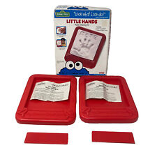 2x Kit de Moldagem de Gesso Vintage 1990’s Tyco Sesame Street Little Hands 4706 comprar usado  Enviando para Brazil