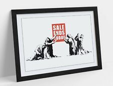 Banksy sale ends for sale  Shipping to Ireland