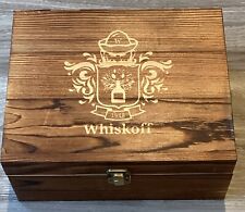 Whiskoff wood gift for sale  STAFFORD