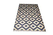 Rug Indian Kilim Jute Wool Area Rug Bedroom Turkish Rug Moroccan Hand Woven Rug for sale  Shipping to South Africa
