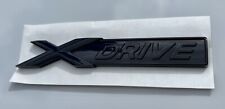BMW Gloss Black X Drive Boot Badge Logo Emblem 320 325 330 335 420 425 430 435 for sale  Shipping to South Africa