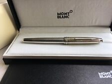 Caneta esferográfica Montblanc prata clássica luxo 163 nova com refil de caixa comprar usado  Enviando para Brazil