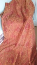 Rust red paisley for sale  HARTLEPOOL