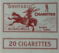 Wills shotaduc cigarette for sale  BRIDPORT