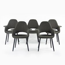 Cadeiras orgânicas Charles Eames & Eero Saarinen da Vitra da década de 2010 em tecido cinza escuro comprar usado  Enviando para Brazil