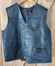 Genuine leather vest for sale  Corunna
