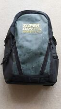 Superdry backpack black for sale  IPSWICH