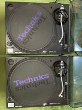 Used, Technics SL-1200 MK5 Black pair Direct Drive DJ Turntable Excellent for sale  Shipping to Canada