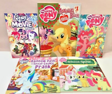 My Little Pony Book LOTE DE 5 Desenhos Colorir Quadrinhos Atividade 30 Adesivos Festa, usado comprar usado  Enviando para Brazil