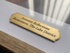 Engraved plaque name for sale  ROTHERHAM