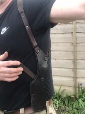 leather shoulder holster for sale  FERNDOWN