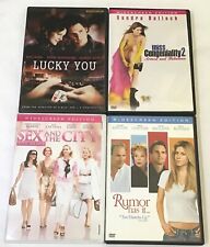 DVD Lucky You, Miss Congeniality 2, Sex And The City The Movie & Rumor Has It... comprar usado  Enviando para Brazil
