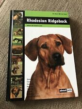 Rhodesian ridgeback manual for sale  PRESTATYN