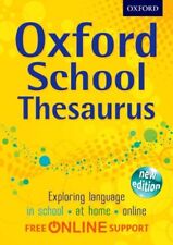 Oxford school thesaurus for sale  UK