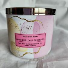 Bath & Body Works ARBUZ LEMONIADA 3 knoty świeca zapachowa olejki eteryczne stalówka w pudełku na sprzedaż  Wysyłka do Poland