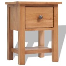 Solid oak nightstand for sale  SOUTHALL