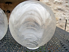 Globe verre gravé d'occasion  Moulins