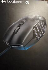 Usado, Mouse para juegos Logitech G600 MMO con cable RGB retroiluminado - negro segunda mano  Embacar hacia Argentina