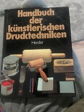Handbuch künstlerischen druck gebraucht kaufen  Wittlich-Umland