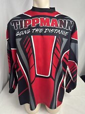 Usado, Camiseta vintage Tippmann 98 marcador de paintball equipe jersey vermelha preta indo a distância comprar usado  Enviando para Brazil