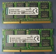 Kingston 16GB 2X8GB DDR3 2RX8 1600MHz PC3L-12800S 204pin Laptop Memory RAM, used for sale  Shipping to South Africa