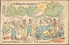 Military scenes postcard d'occasion  Expédié en Belgium