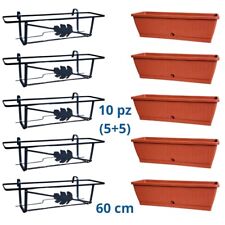 Set fioriere ferro usato  Ariano Irpino