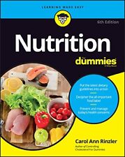 Nutrition For Dummies, 6th Edition by Rinzler Book The Cheap Fast Free Post comprar usado  Enviando para Brazil