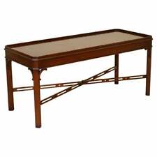 VINTAGE CHIPPENDALE STYLE SOLID MAHOGANY COFFEE TABLE EARLY 20TH CENTURY, used for sale  Shipping to South Africa