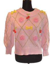 Manoush pink jumper for sale  MATLOCK