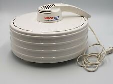 Nesco American Harvest Dehydrator, 4 Tray, Tested and Works, used for sale  Shipping to South Africa