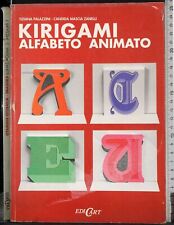 Kirigami. alfabeto animato. usato  Ariccia