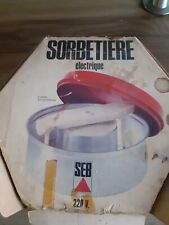 Sorbetière seb vintage d'occasion  Wizernes