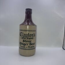 Antigua botella de gres "Clayton's Old English Stone Ginger Beer" de Denby segunda mano  Embacar hacia Argentina