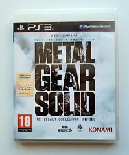 Metal Gear Solid Legacy Collection PlayStation 3 PAL ITA [LEGGI DESCRIZIONE!], usato usato  Udine