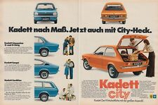 Używany, Opel Kadett C City - reklama reklama reklama oryginalna reklama 1975 na sprzedaż  Wysyłka do Poland