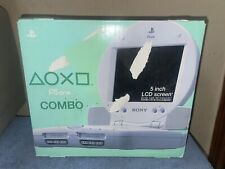 SOLO EN CAJA para Sony PlayStation PSone Combo con LCD (SCPH-141) Edición de Lanzamiento segunda mano  Embacar hacia Argentina