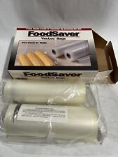 Paquete de 2 - bolsas FoodSaver VacLoc - rollos de 8"" - sistema de envasado al vacío segunda mano  Embacar hacia Argentina