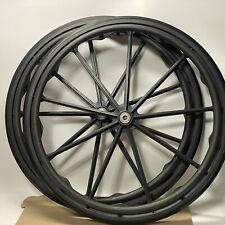 One 1 Pair Wheelchair Rear Wheel Replacement 24" x 1", used for sale  Shipping to South Africa