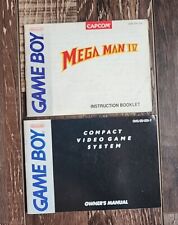 SOLAMENTE Manuales de Mega Man IV (Nintendo Game Boy) - 100 % Auténtico - RARO 1989 segunda mano  Embacar hacia Argentina