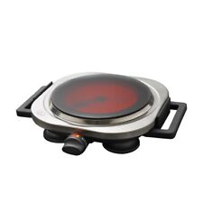 Ceramic Infrared Single Hot Plate Adjustable Temperature Control Ex Display, used for sale  Shipping to South Africa