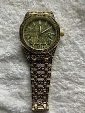 Mens gold watch for sale  NEW MALDEN