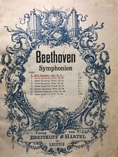 Beethoven symphonie noten gebraucht kaufen  Fruerlund,-Engelsby, Tastrup