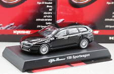 Kyosho 1/64 Alfa Romeo Collection 2 159 Sportwagon Q2 (Tipo 939) 2011 negro segunda mano  Embacar hacia Argentina