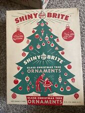 vintage shiny brite glass ornaments Christmas holiday tree, used for sale  Shipping to Canada