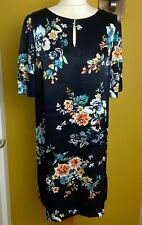 PHASE EIGHT Navy Floral Dress - Size 10 - NEW Smart Wedding for sale  Shipping to South Africa