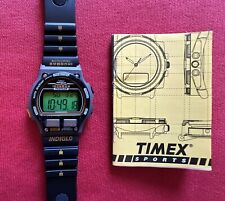 Vintage 1996 Timex INDIGLO IRONMAN RELÓGIO DE TRIATLO com Folheto de Instruções UNISSEX comprar usado  Enviando para Brazil