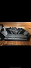 Seater sofa grey for sale  FELTHAM